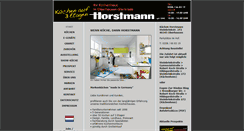 Desktop Screenshot of kuechen-horstmann.com